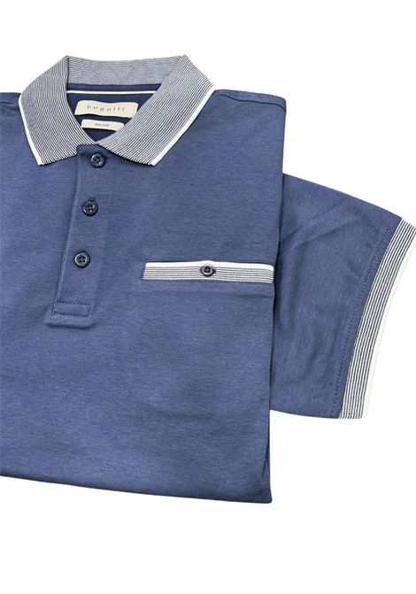 Polo shirt with contrasting trim BUGATTI | polo shirts | 8151 15091380
